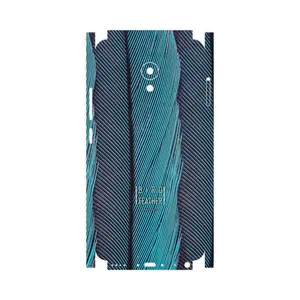 MAHOOT Turquoise feathers-FullSkin Cover Sticker for Meizu M5