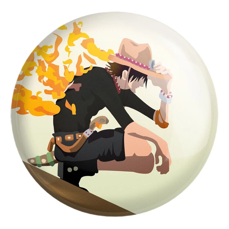 پیکسل خندالو طرح لوفی انیمه وان پیس One Piece کد 17284 مدل بزرگ