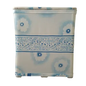 سبد رخت چرک مدل گل