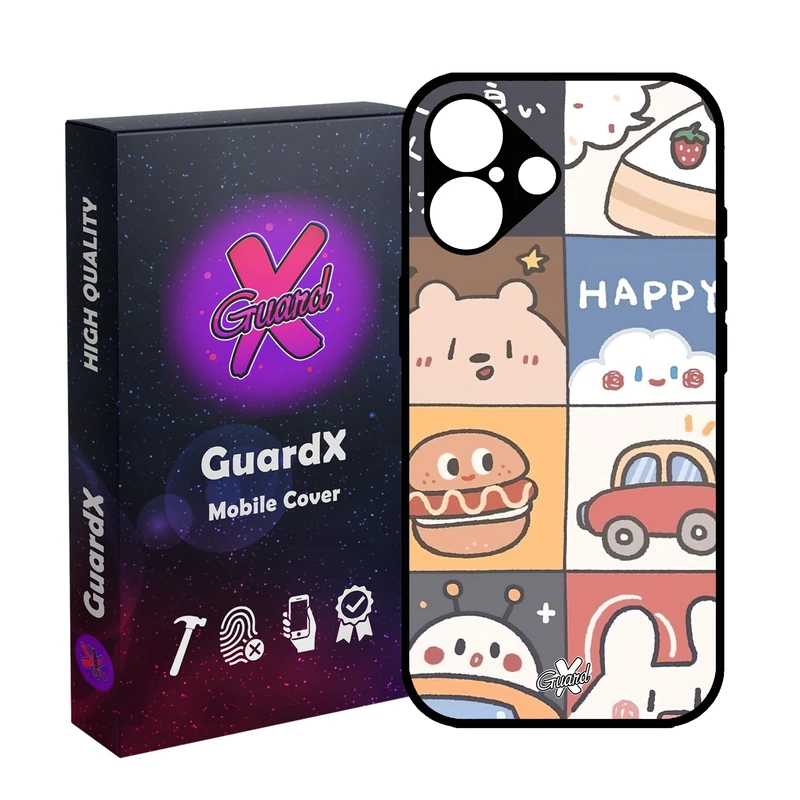 کاور گارد ایکس طرح دخترانه مدل 10513 مناسب برای گوشی موبایل اپل iPhone 16