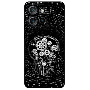 Megafone Human Robot 7428 Cover For Motorola Moto Edge 50