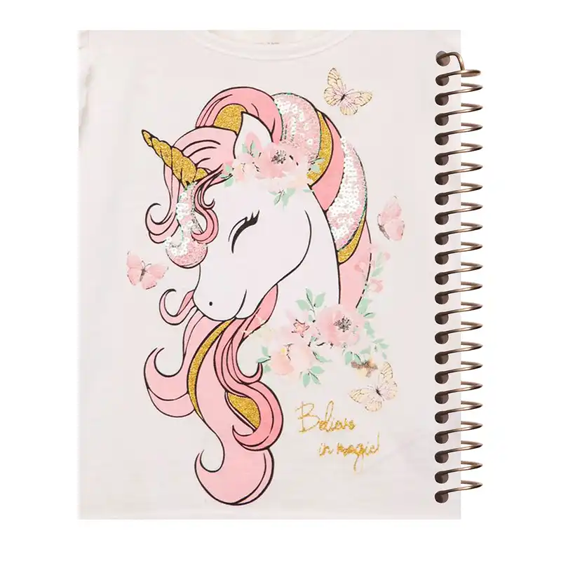 دفتر نقاشی طرح یونیکورن کد B120