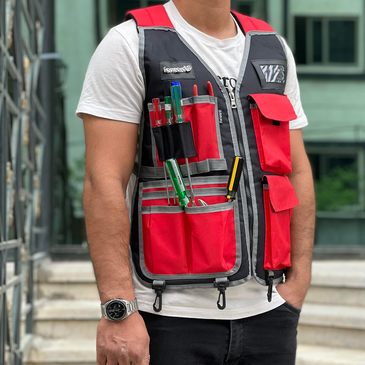 جلیقه ابزار فوروارد کد FCLT11900 جلیقه ابزار فوروارد کد FCLT11900