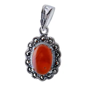   آویز گردنبند نقره زنانه بازرگانی میلادی کد PK_049