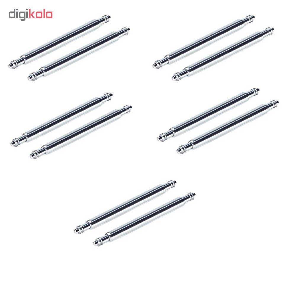 پین بند ساعت مچی مدل P14 بسته 10عددی