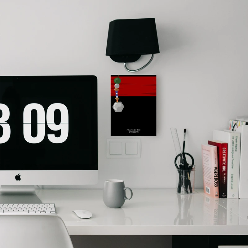 تابلو شاسی لولو مدل جک گنجیشکه فیلم دزدان دریایی کارائیب کد 621