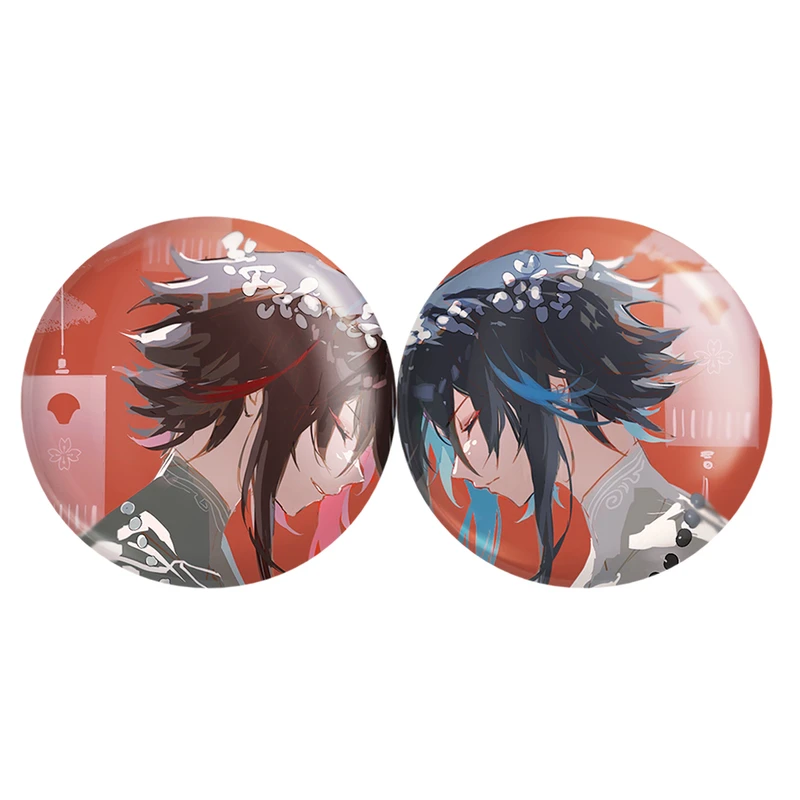 پیکسل خندالو مدل بازی گنشین ایمپکت Genshin Impact کد A243 مجموعه 2 عددی