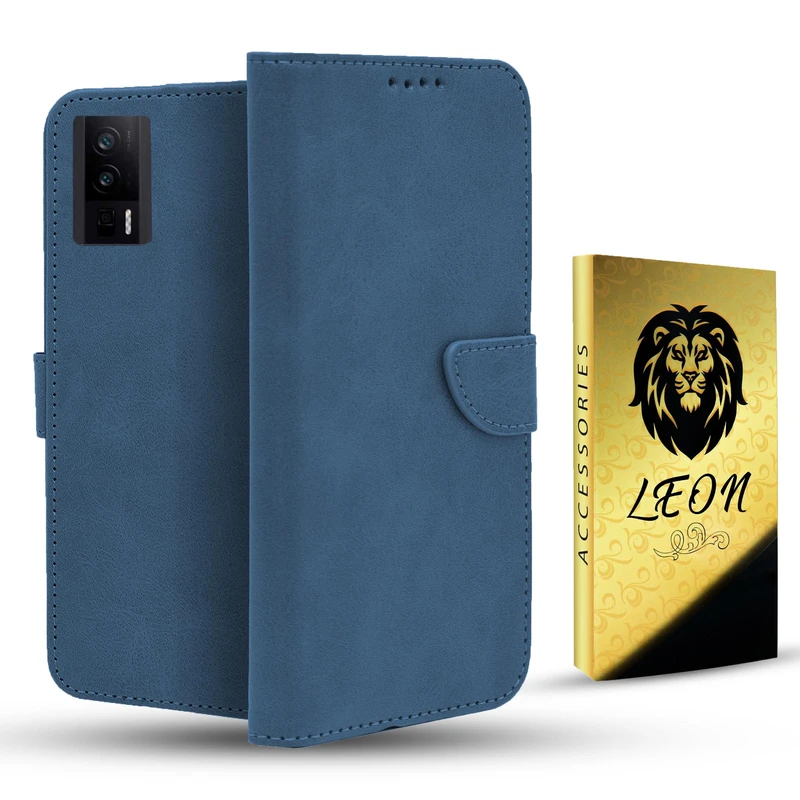 کیف کلاسوری لئون مدل Nezhad Oro مناسب برای گوشی موبایل شیائومی Poco F5 Pro