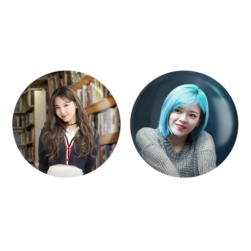 مگنت خندالو طرح جونگیون و نایون گروه توایس کد 1167811673 مجموعه 2 عددی