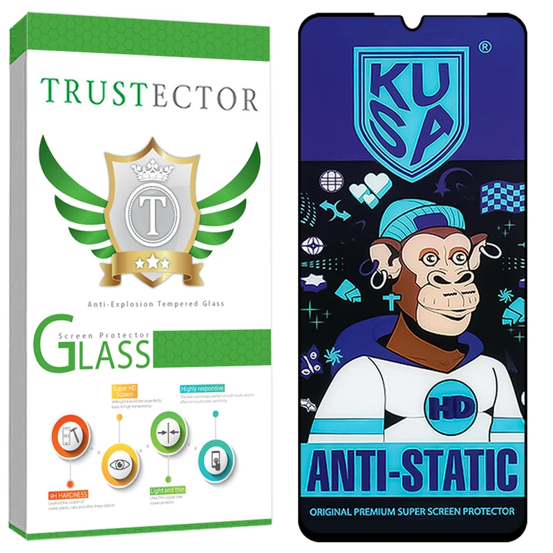 محافظ صفحه نمایش تراستکتور مدل KUAT مناسب برای گوشی موبایل شیائومی Redmi 10C / Redmi 10 Power