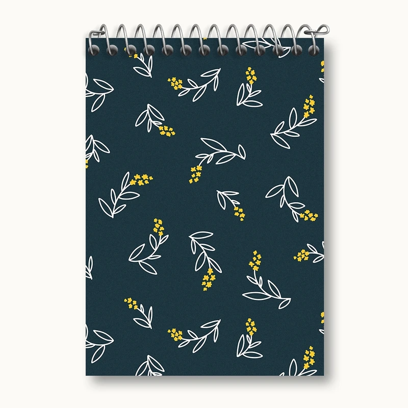 دفتر یادداشت 50 برگ خندالو مدل گل گلی کد N369