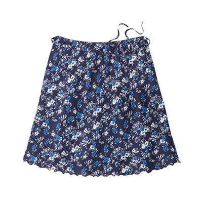 دامن فون چیست؟ - راهنمای خرید و الگوی دامن فون 3 به روش متریک و مولر( کوتاه و ساده، نیلوفری)