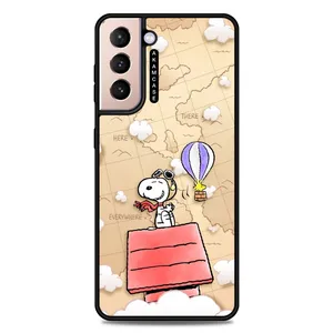 AKAM AMC-WSGS21P-SNOOPY-24 Cover For Samsung Galaxy S21 Plus