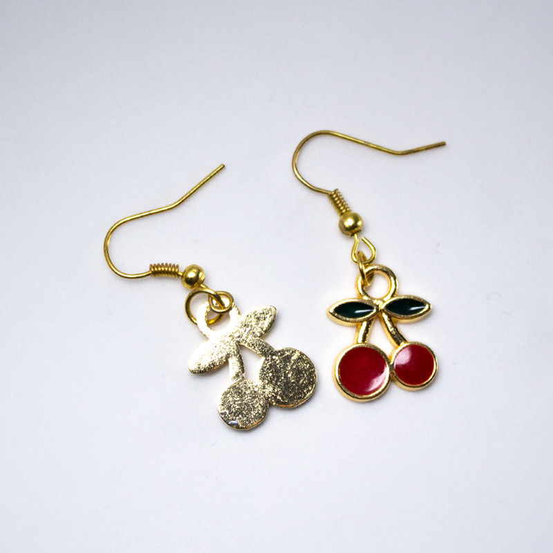 نیم ست زنانه طرح آلبالو مدل o1