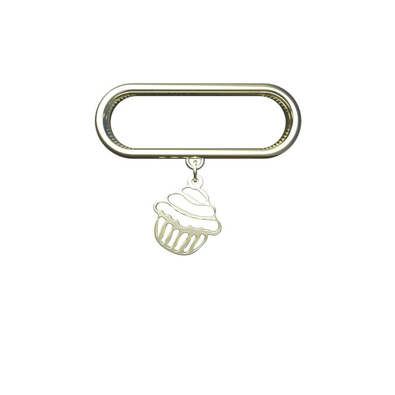 آویز ساعت طلا 18 عیار زنانه مدوپد مدل شیرینی کد SI1-1004 آویز ساعت طلا 18 عیار زنانه مدوپد مدل شیرینی کد SI1-1004