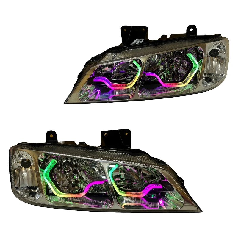 چراغ جلو خودرو گروه پژوهش صنعت مدرن مدل 3D-I8 فولکالر مناسب برای پژو پارس بسته دو عددی