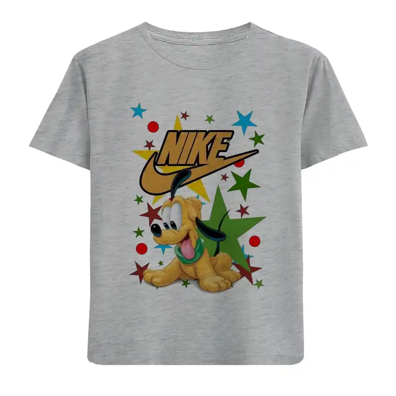 تی شرت آستین کوتاه بچگانه مدل پولوتو D158