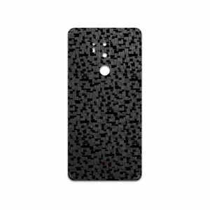 MAHOOT Black-Silicon Cover Sticker for LG G7 PLUS THINQ