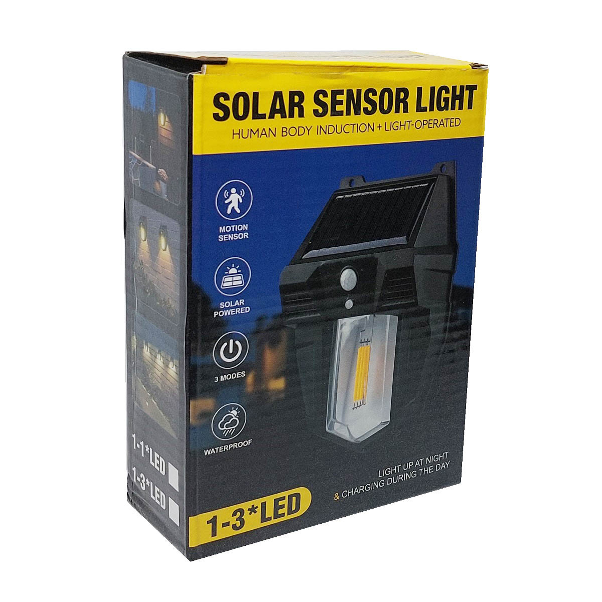 چراغ دیواری خورشیدی مدل MSR-13