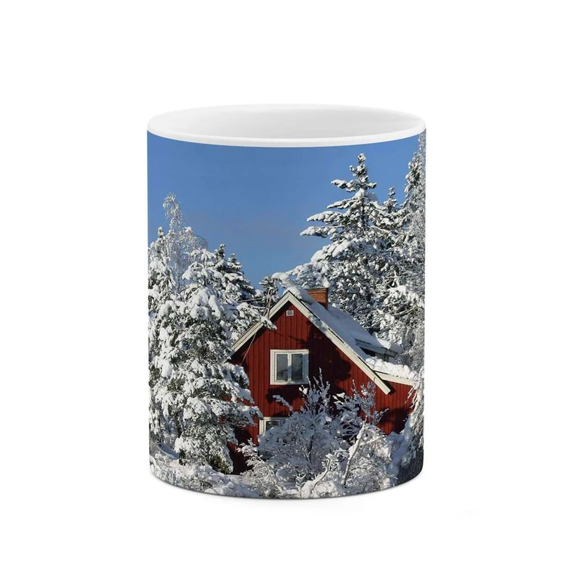 ماگ کاکتی مدل منظره برفی کد mgh15043