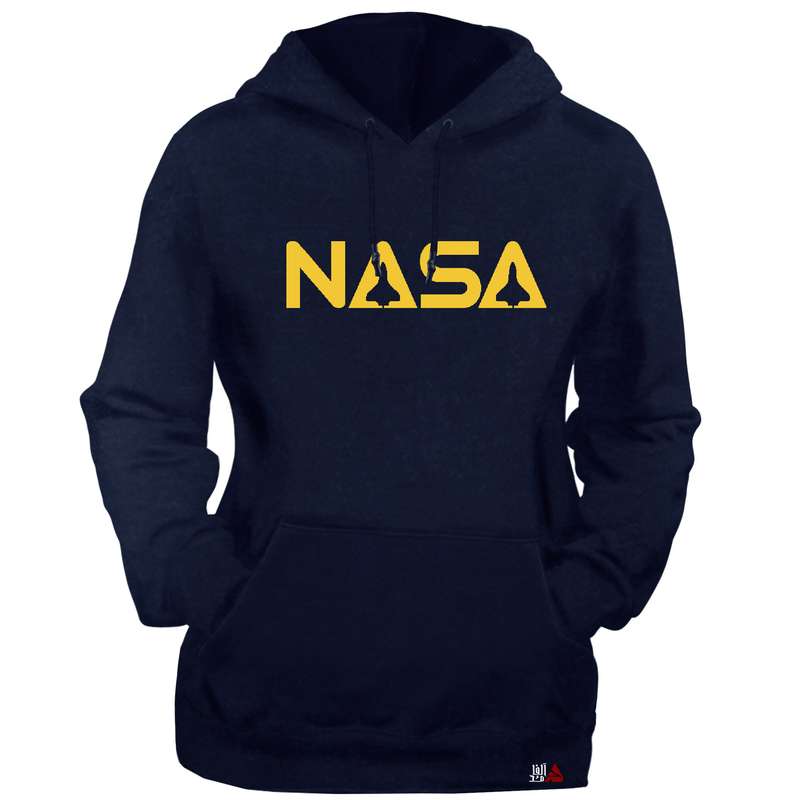 هودی زنانه مدل  ناسا کد T12 رنگ سرمه ای