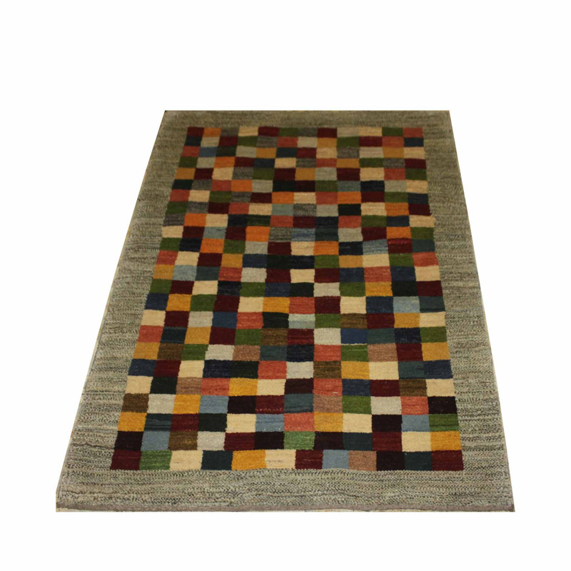 گبه دستبافت یک و نیم متری کد 723