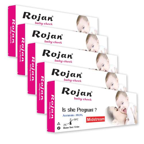 تست بارداری روژان مدل خودکاری بسته 5 عددی