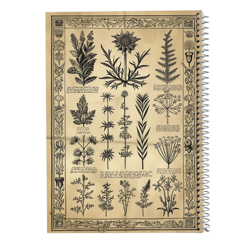 دفتر لیست خرید 50 برگ مدوپد مدل گل کد DF13923