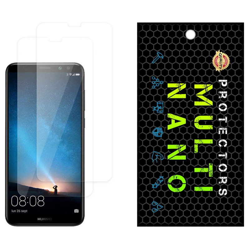 محافظ صفحه نمایش شفاف مولتی نانو مدل X-S2N مناسب برای گوشی موبایل هوآوی Mate 10 Lite بسته دو عددی