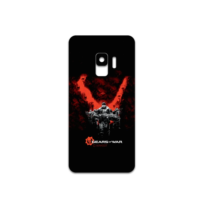 برچسب پوششی ماهوت مدل GEARS-OF-WAR-Game مناسب برای گوشی موبایل سامسونگ Galaxy S9