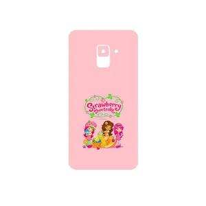MAHOOT Strawberry Shortcake Cover Sticker for Samsung Galaxy A8 2018