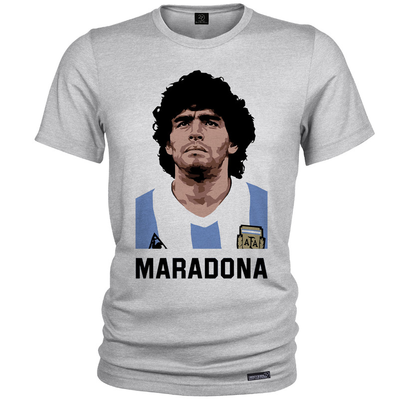 تی شرت آستین کوتاه مردانه 27 مدل Maradona کد MH1370