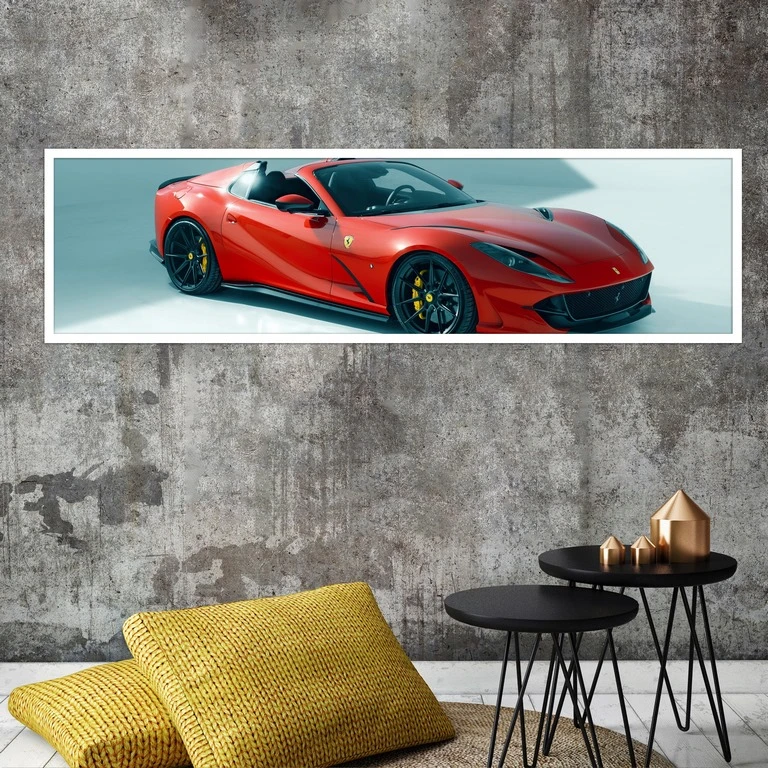 تابلو بکلیت طرح ماشین کروک لامبورگینی مدل کشیده W-7905