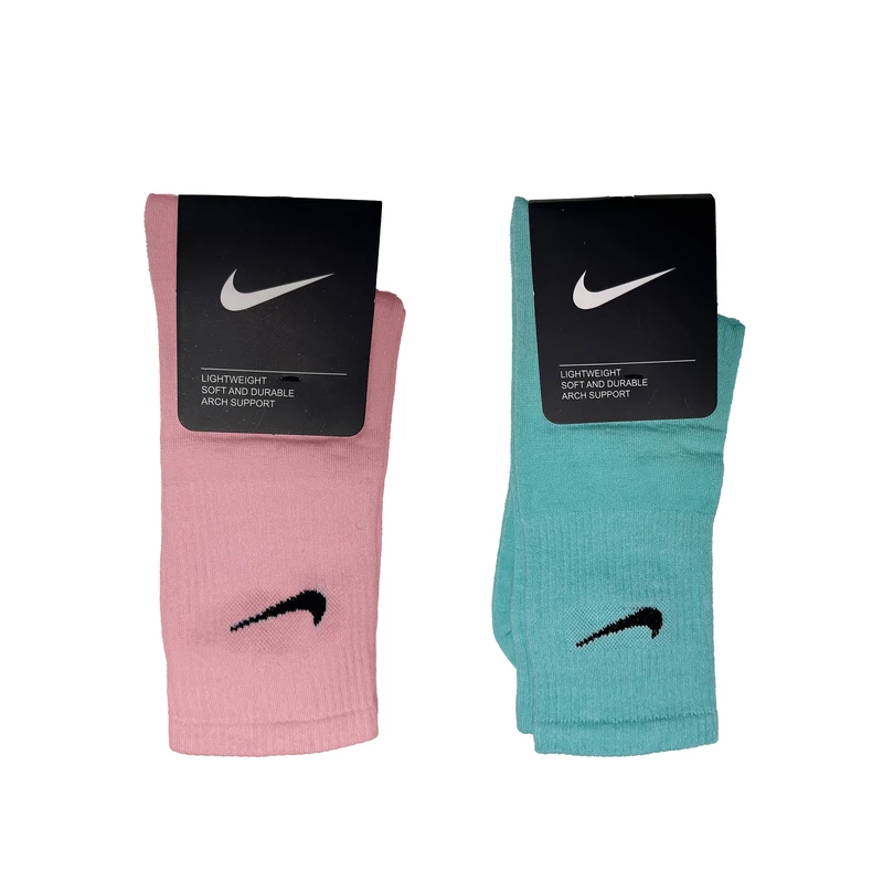 جوراب ورزشی ساق بلند زنانه مدل کشی کد 46 بسته دو عددی