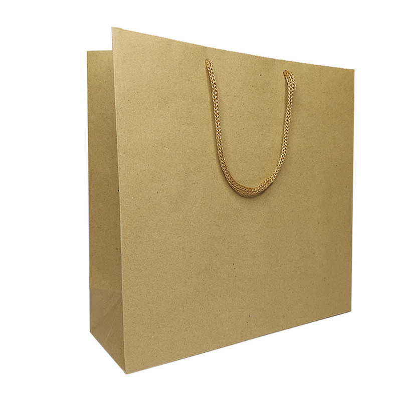 پاکت هدیه مدل مربعی کرافت ساده بسته 10 عددی