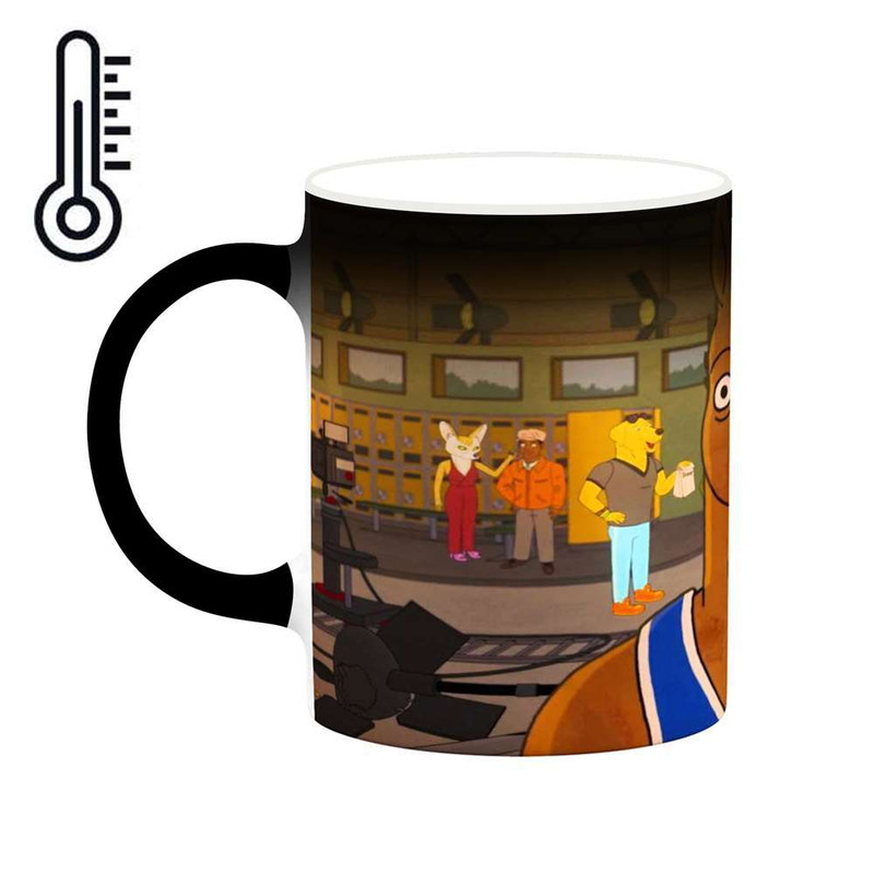 ماگ حرارتی کاکتی مدل کارتون BoJack Horseman کد mgh22326 ماگ حرارتی کاکتی مدل کارتون BoJack Horseman کد mgh22326