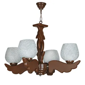      لوستر چهار شعله چشمه نور  کد G718/4-BR