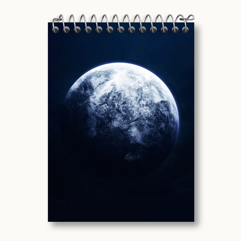 دفتر یادداشت 50 برگ خندالو مدل سیاره اورانوس کد 25358