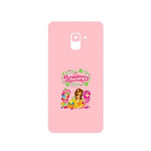 MAHOOT Strawberry Shortcake Cover Sticker for Samsung Galaxy A8 Plus 2018