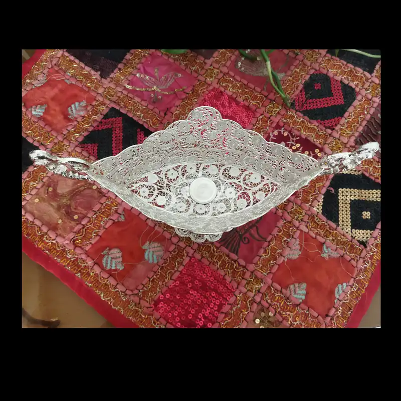 شکلات خوری ملیله کاری مدل مها کد 304