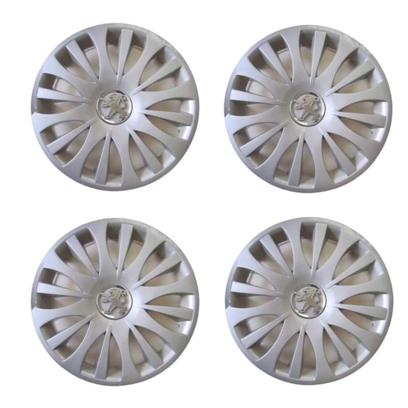 قالپاق خودرو ابویی کد N0105 سایز 14 اینچ مناسب برای پژو 206 مجموعه 4 عددی