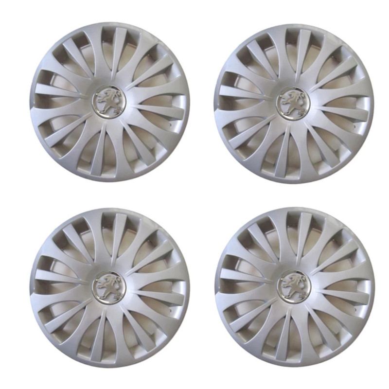 قالپاق خودرو ابویی کد N0105 سایز 14 اینچ مناسب برای پژو 206 مجموعه 4 عددی