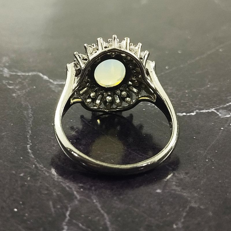 انگشتر نقره زنانه سلین کالا مدل اپال کد 115