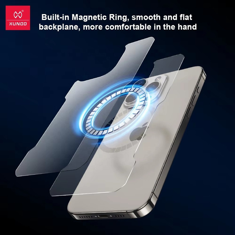کاور اپیکوی مدل Xundd Rotating 360 Magnetic مناسب برای گوشی موبایل اپل  iPhone 17 Pro Max