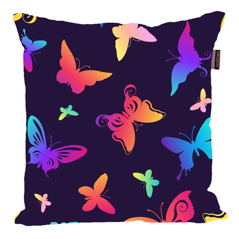 کوسن ناریکو مدل فانتزی طرح پروانه کد 0522