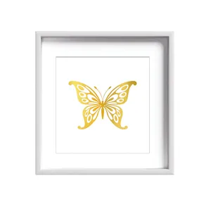 تابلو طلاکوب زرکات طرح پروانه مدل Butterfly