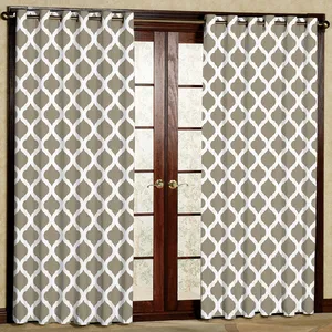 پرده مدل هازان پانچی کد 1 سایز 280x140 سانتی متر