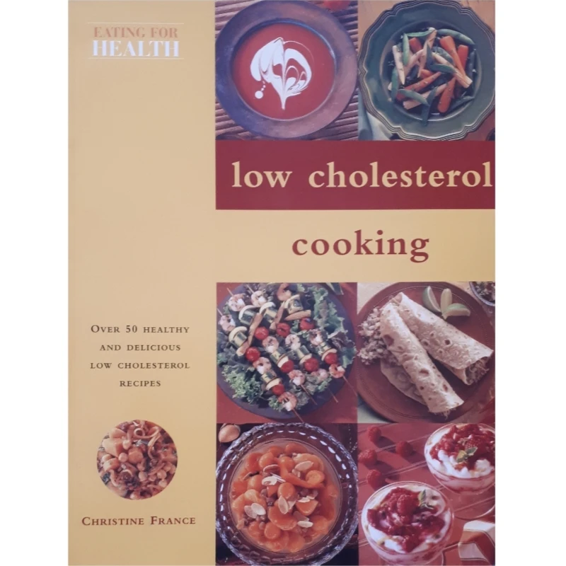 كتاب Low Cholesterol Cooking اثر Christine France انتشارات HB