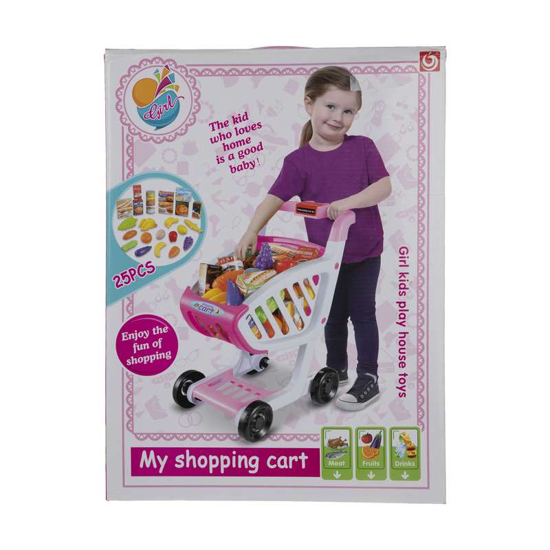 اسباب بازی چرخ خرید لایو مدل MY Shopping cart کد 17002