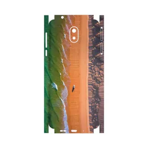 MAHOOT Beach and Green Sea-FullSkin Cover Sticker for Nokia 3.1
